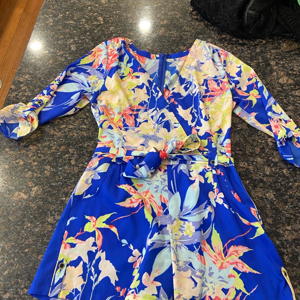Yumi Kim Vibrant Floral Romper Large